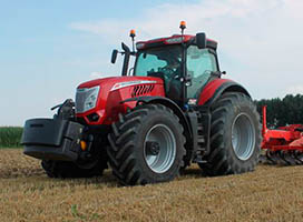 Universal tractors at the rate of 2% per year